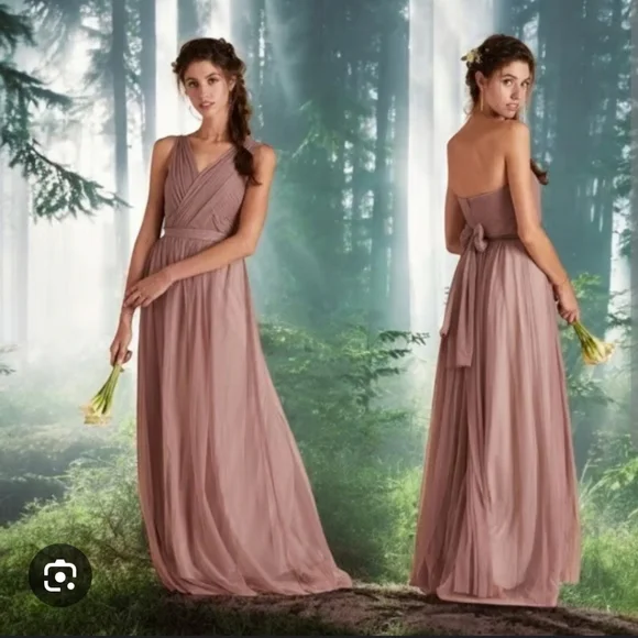 Birdy Grey Christina Taupe Formal Dress - Picture 4 of 16